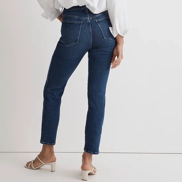 Madewell Stovepipe High Rise Straight Jeans – Size 29 Petite – Great Condition - Picture 2 of 14